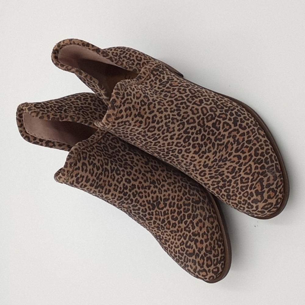 Lucky Brand Baley Booties Leopard Print 5M